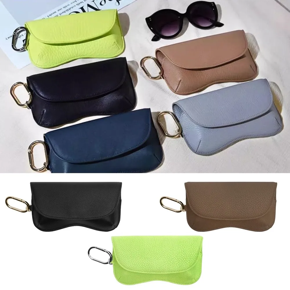 

New Soft-shell Sunglasses Storage Case Portable Simple Glasses Bag Convenient Pressure-resistant Sun Glasses Pouch