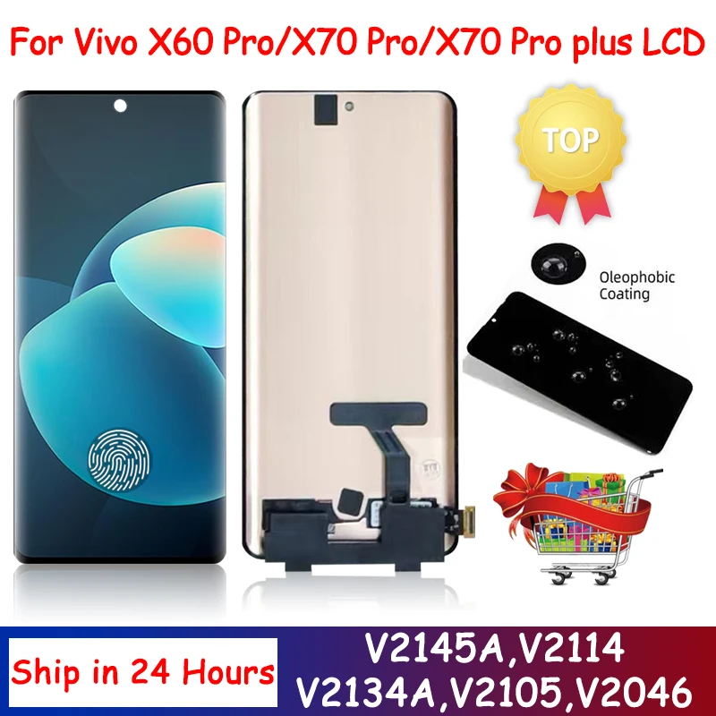 Ecran-tactile-lcd-super-amoled-de-678-pouces-pour-vivo-x60-pro-v2046-x70-pro-x70pro-plus-v2145a-v2134a