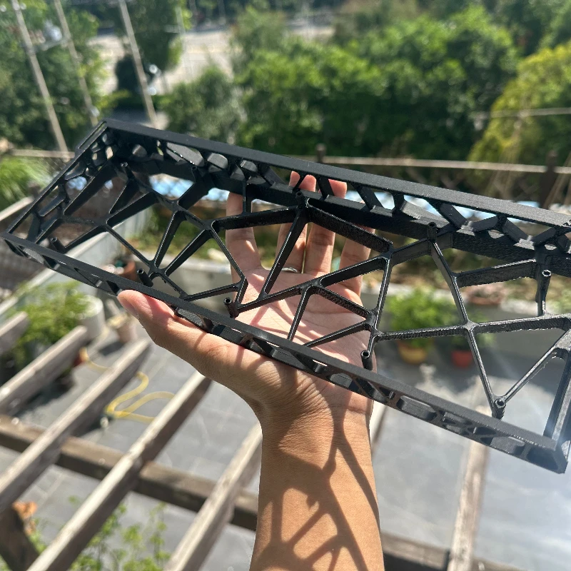 Custom PLA Hollow Out 68 Keyboard Shell with Ribbon Trim for Mad68 MCHOSE Ace68 Fire68 Atk68 Mechanical Keyboard Accessories