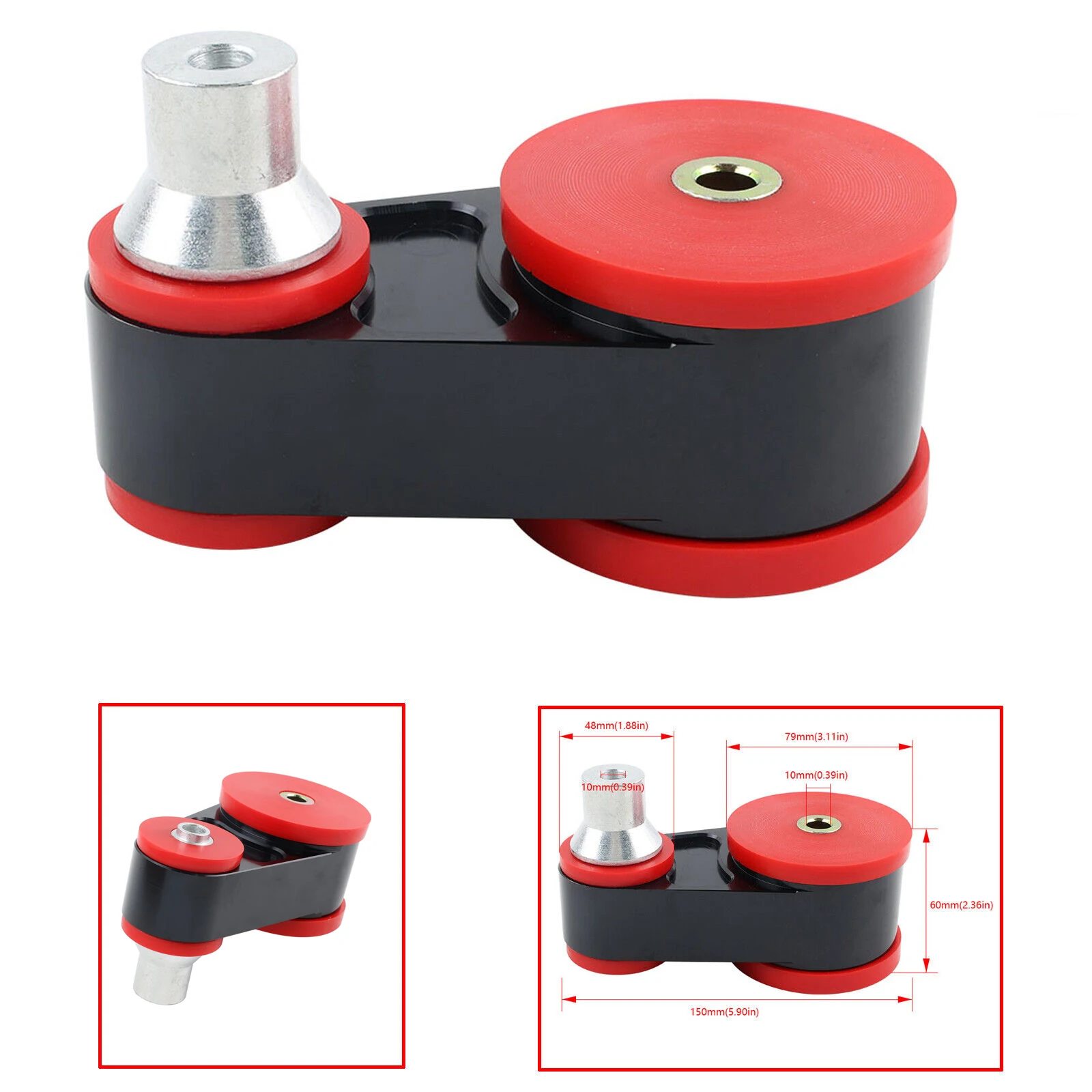Sale Newest 15*7.9CM Engine Mount Bushings For Ford Fiesta 85A Duramet 2014-19 Car Aftermarket Parts