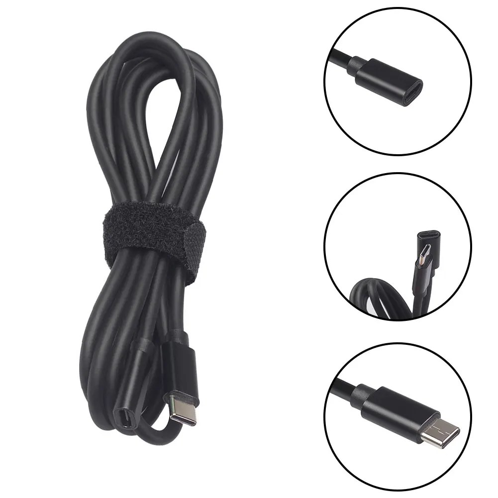 Type C Charging Cable PD USB C Connector Extension Cable Male To Female All Copper Conductors Quality Practical