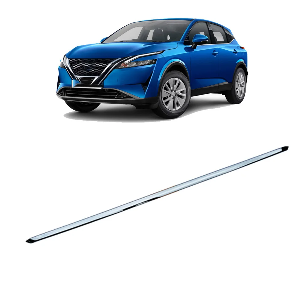 Accessories For Nissan Qashqai J12 2022 2023 ABS Chrome External Front Rear Bumper Grill Cover Trims Decoration Car Styling