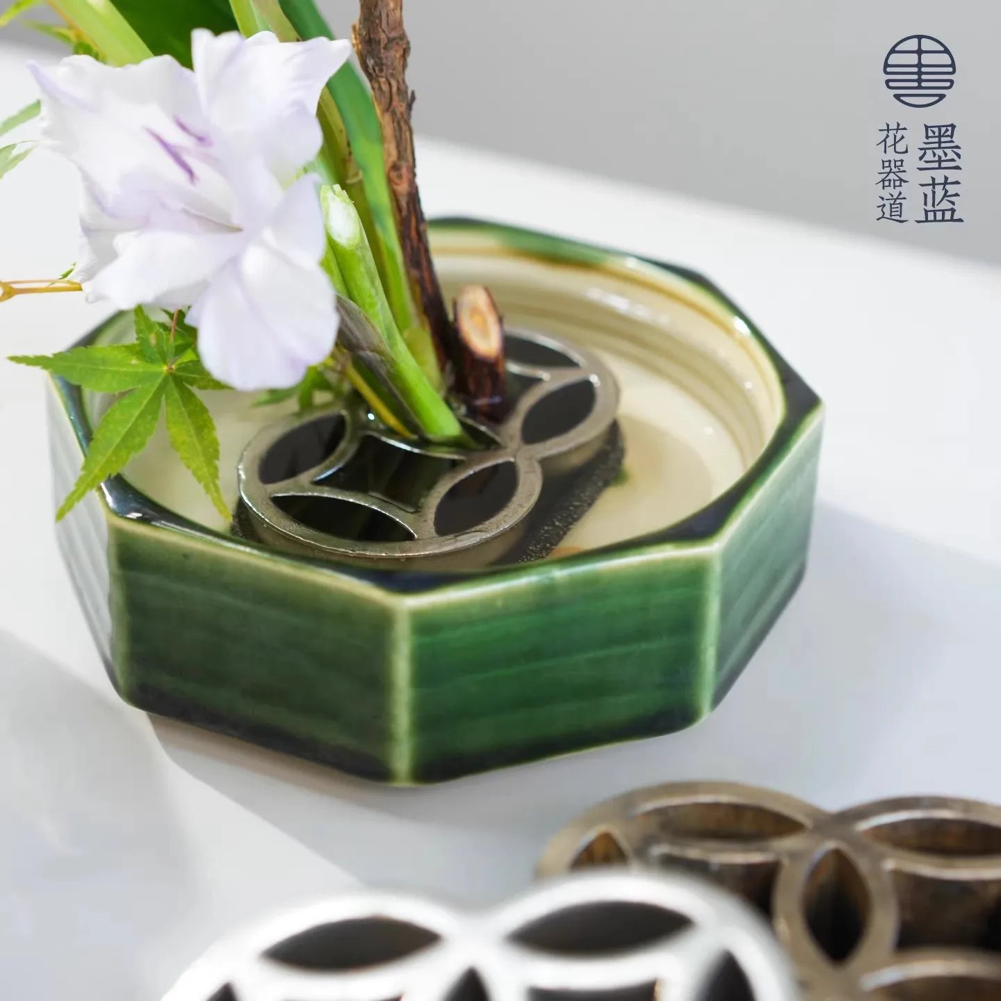 Japanese Ikebana Flower Kenzan Holder Floral Arrangement Arrangement Stand