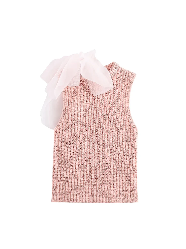 2025 mulheres blusas de verão camisas topos moda sólida tricô o pescoço fino arco feminino elegante rua roupas superiores