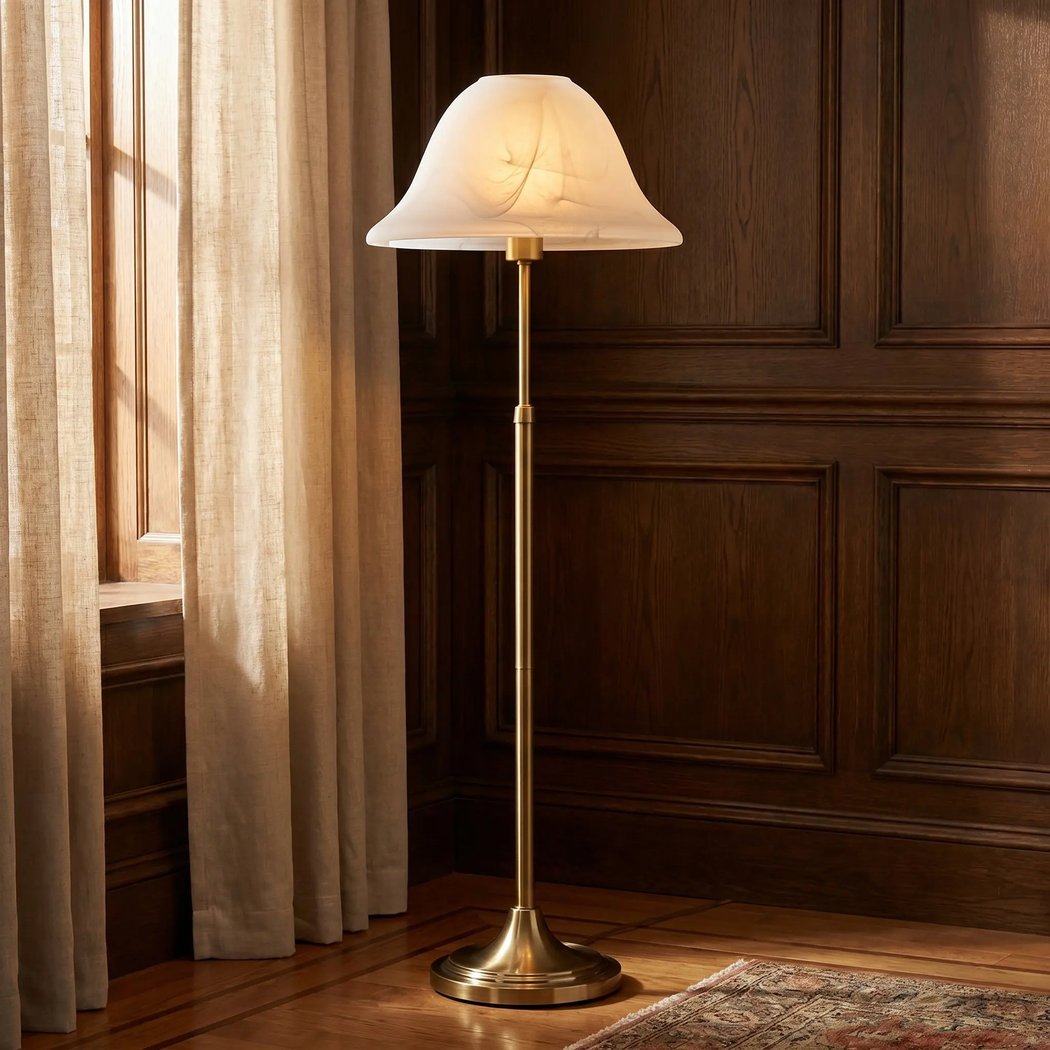 Glass Craft Lamp Shade Decorative Lampshade Pendant for Home Decor Ceiling Lamp Accessory Warm Diffuse Lighting Elegant