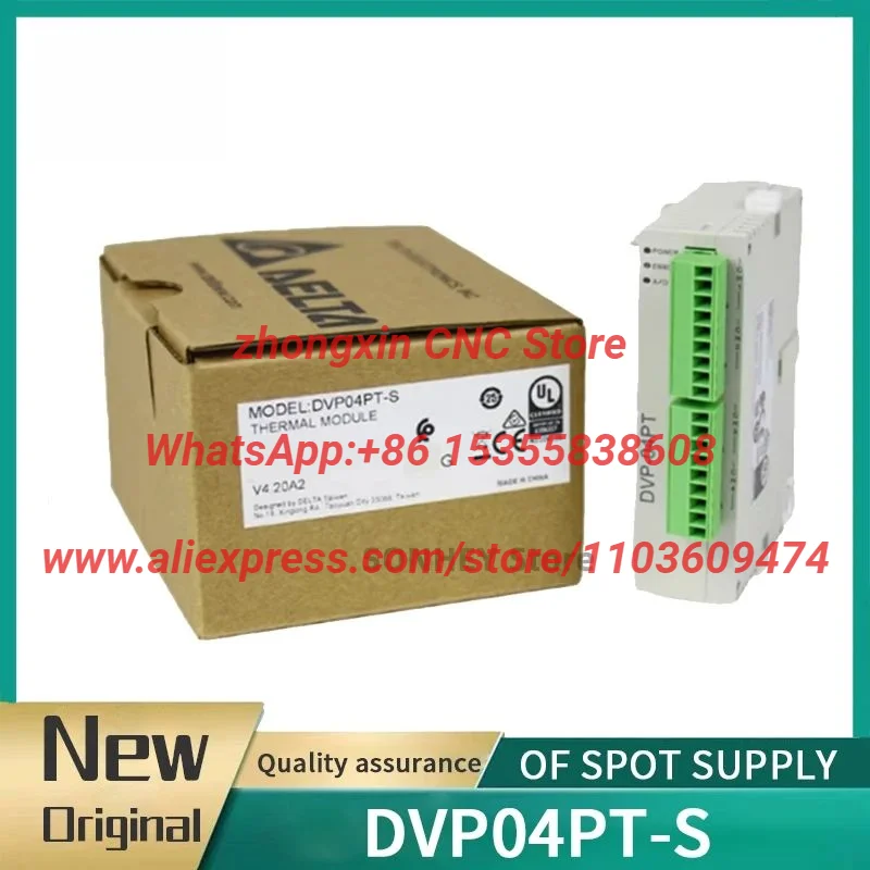New original DVP06PT-S DVP04TC-S DVP14SS211T DVP04PT-S DVP Series PLC Module Delta Analog Programmable Logic Controller Module