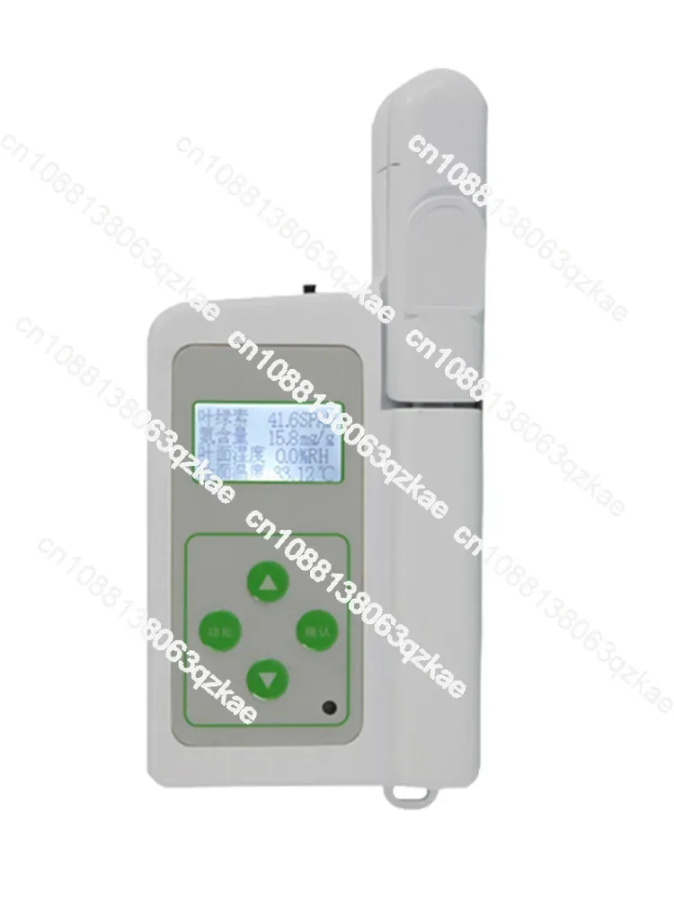 Portable handheld chlorophyll tester for measuring nitrogen content, temperature and humidity detection, and plant  tester