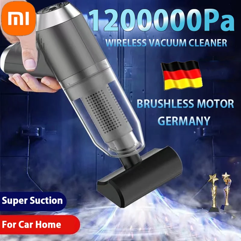 Xiaomi 1200000Pa Strong Suction Vacuum Cleaner Portable Robot Handheld Wireless Vacuum Cleaner Appliance For Car Home Office