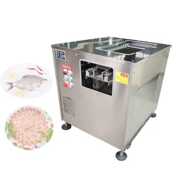 Automatic Meat Slicer For Fresh Meat Fish Chicken Breast Beef  Oblique Fish Slicing Machine