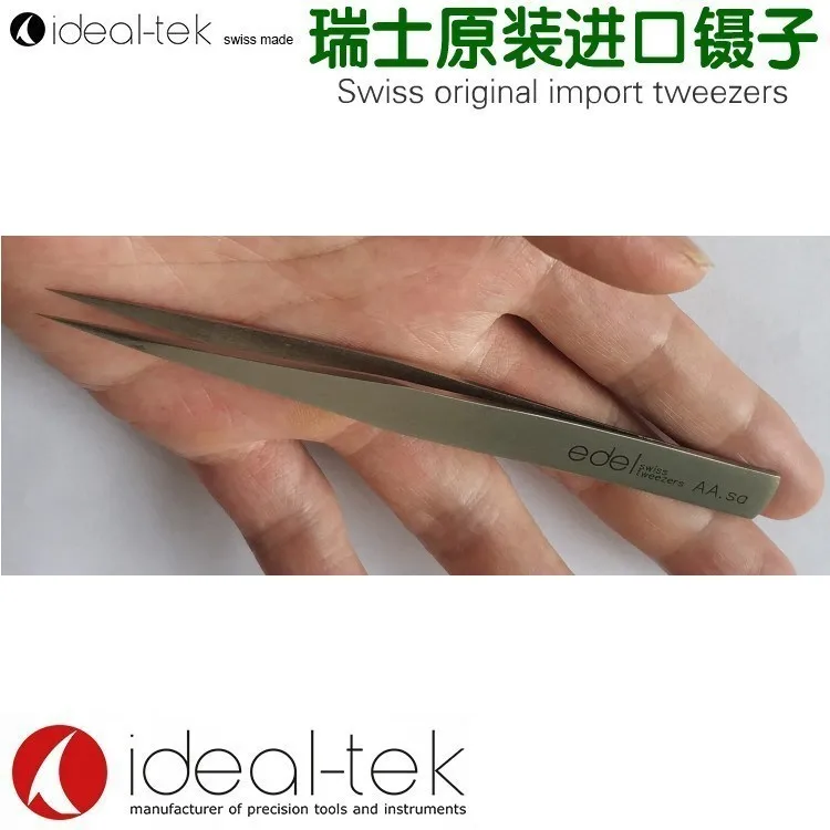 Medical laboratory microscope dissection clip imported precision tweezers fine tip