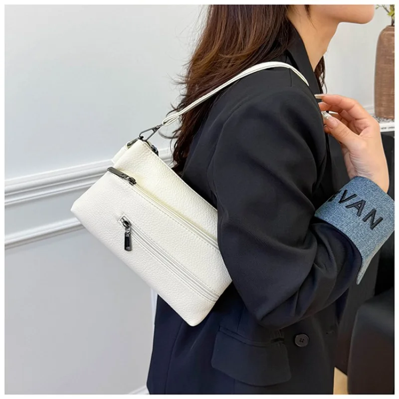 

2025 New High-end Ladies Leather Hand Bag Luxury Brand Famous Designer Paris Elegant Vintage Fashionable Chic​