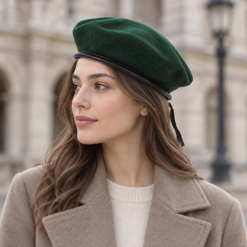 Color Cap Lightweight Foldable Hat for Uniforms, Business-Casual Outfits, and Coordinated Team Clothing D0UB