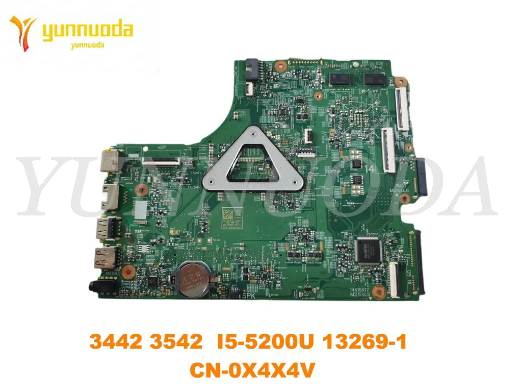 Original for Dell Latitude 3442 3542 laptop motherboard 3442 3542  I5-5200U 13269-1  CN-0X4X4V tested good free shipping