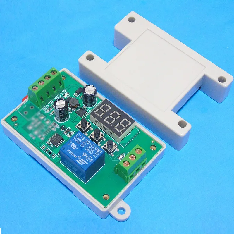 Detecting Sound Sensor Audio/headphone Input Control Relay Switch Module 5/12/24V with Housing
