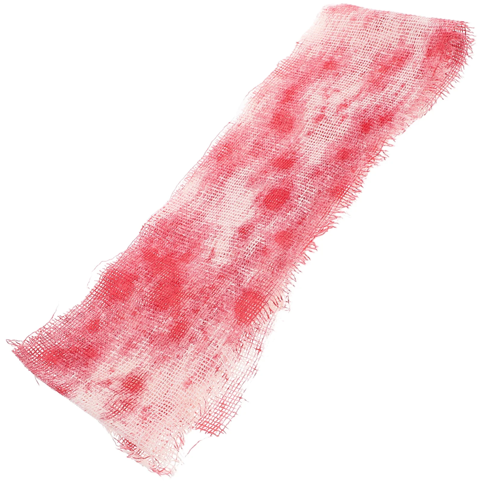 شريط قماش الدم، ديكور شاش الهالوين، دعامة تخطيط المشهد الدموي، ديكور حفلات مخيف، ملحقات مسكونة للسلامة #2