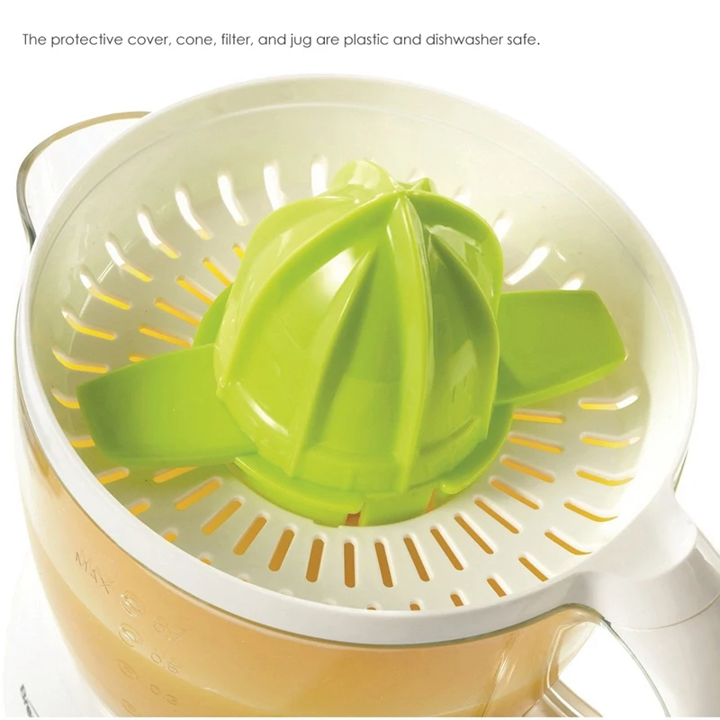 Espremedor elétrico portátil de citrinos, laranja, limão, frutas, doméstico, espremedor à mão, mini máquina de imprensa, 24oz