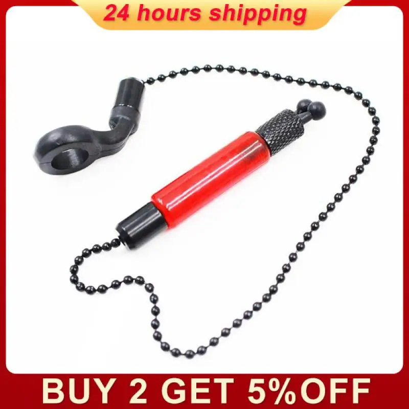 Fishing  Bite Alarm  Hanger Swinger Tensioner Indicator  Fishing Alarm Swinger Steel Chain Indicator Fishing Accessories