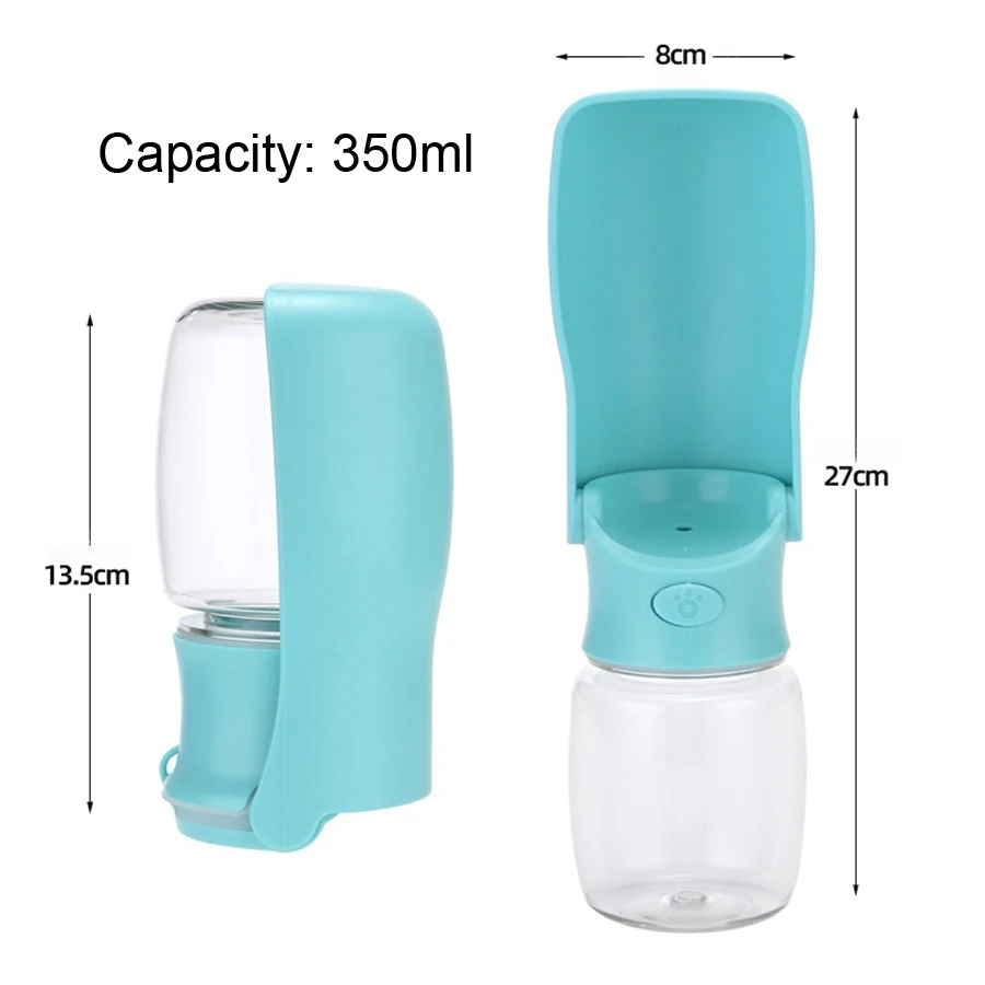 Dog out folding water bottle, cat water and food cup, pet companion cup, portable outdoor feeding and water dispenser