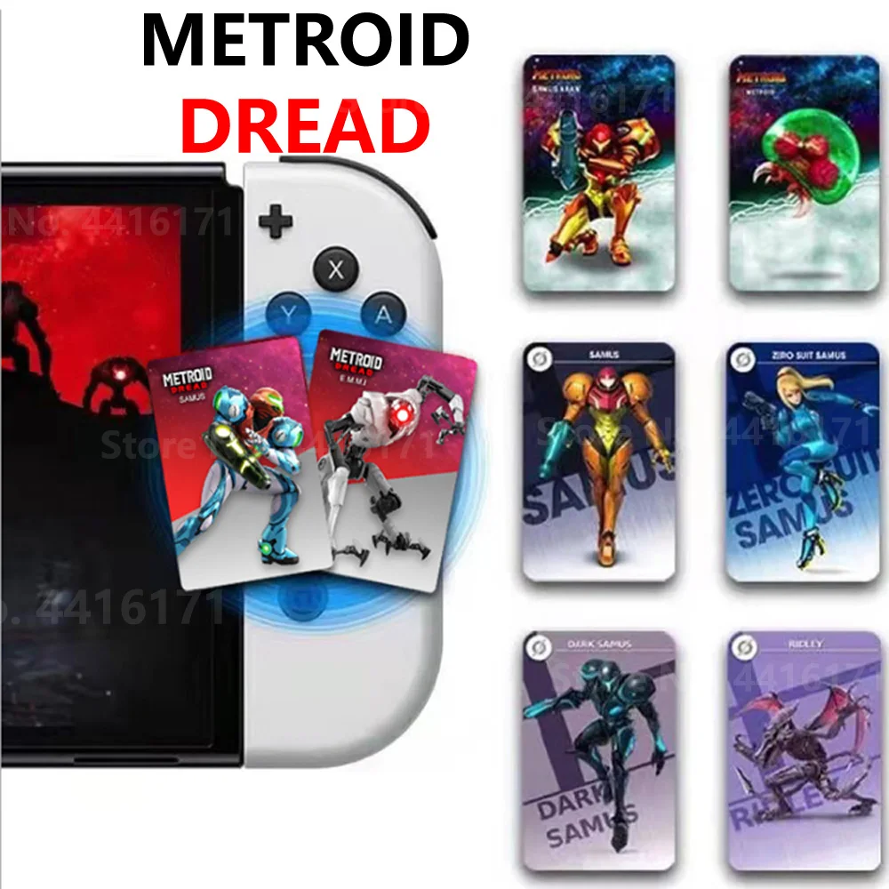 metroid samus returns card Metroid 5 card Metroid Dread card ntag NFC card for NS Switch