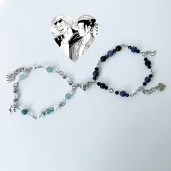Handmade Gojo & Geto inspired matching bracelets, anime