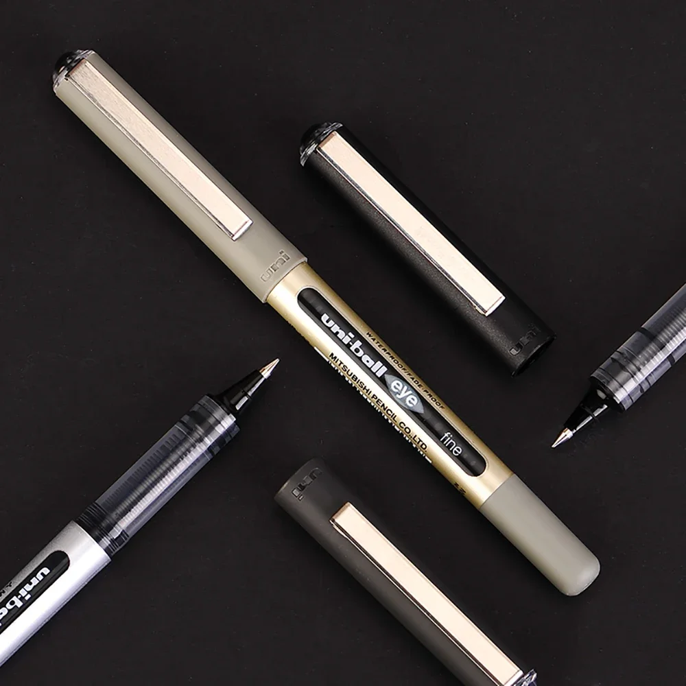Uni UB-150 Water-Based Gel Pen 0.38/0.5mm Bullet Head Large Capacity Waterproof Signing Pen For Practice Questions, Write, Excer image 4