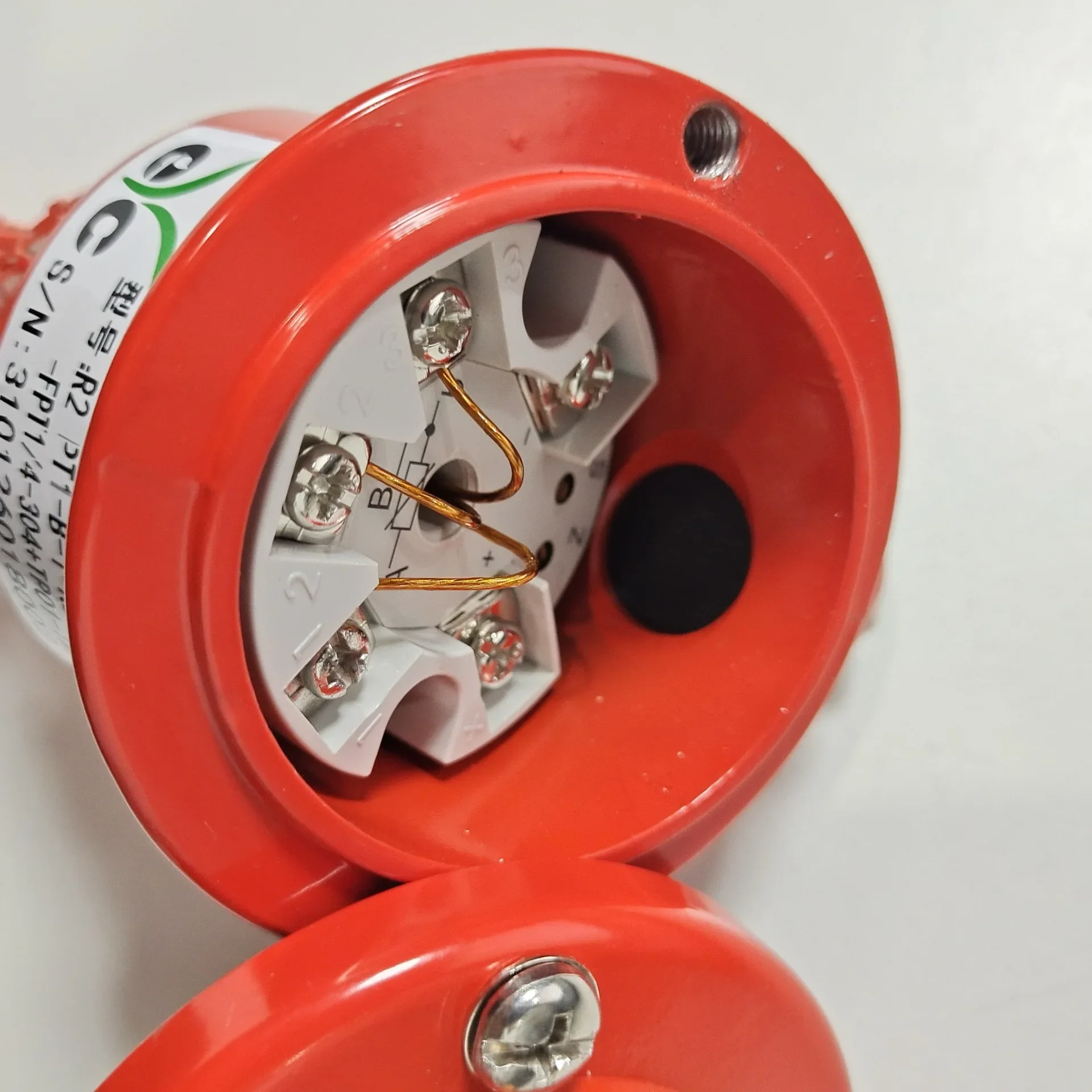 Taiwan EYC Temperature Transmitter 0-400 Degree 4-20MA Pipe Diameter 6MM Pipe Length 700MM FPT1/4 Thread