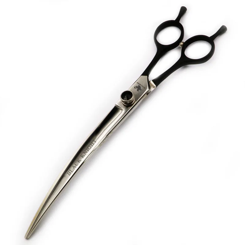 

8" Pet Grooming Scissors Downward Professional Hair Cutting Shears For Dogs and Cats Black handle