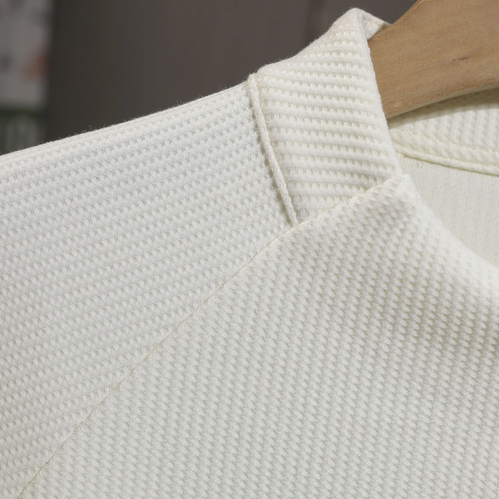   Thiened Men's Long Sve Base irt f Zip ملابس خارجية غير رسمية من ألياف البوليستر قابلة للتنفس وياقة واقفة للدفء