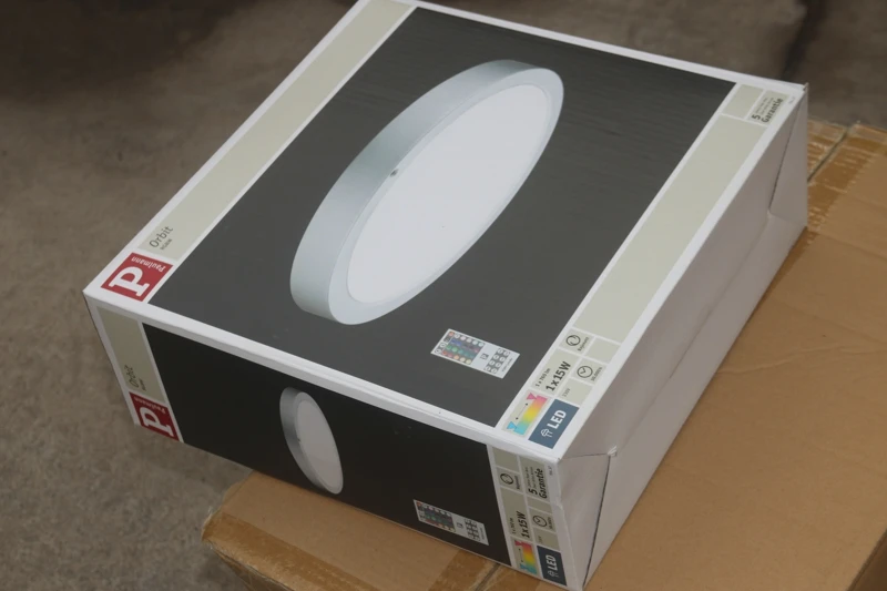 Color Changing Ceiling Light With Remote Control, 15W, Adjustable Color, Color Temperature, Brightness