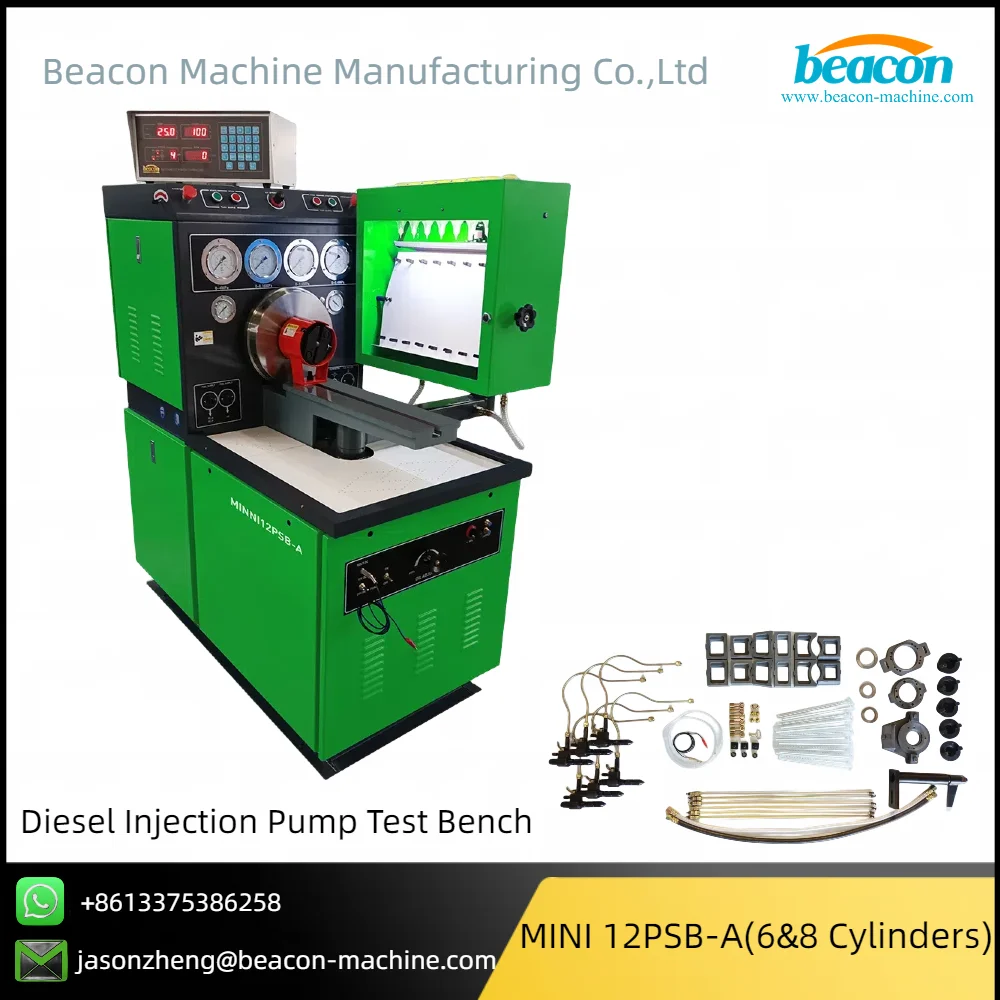 12PSB Mini-A 8 Cylinder Diesel Fuel Injection Pump Test Bench