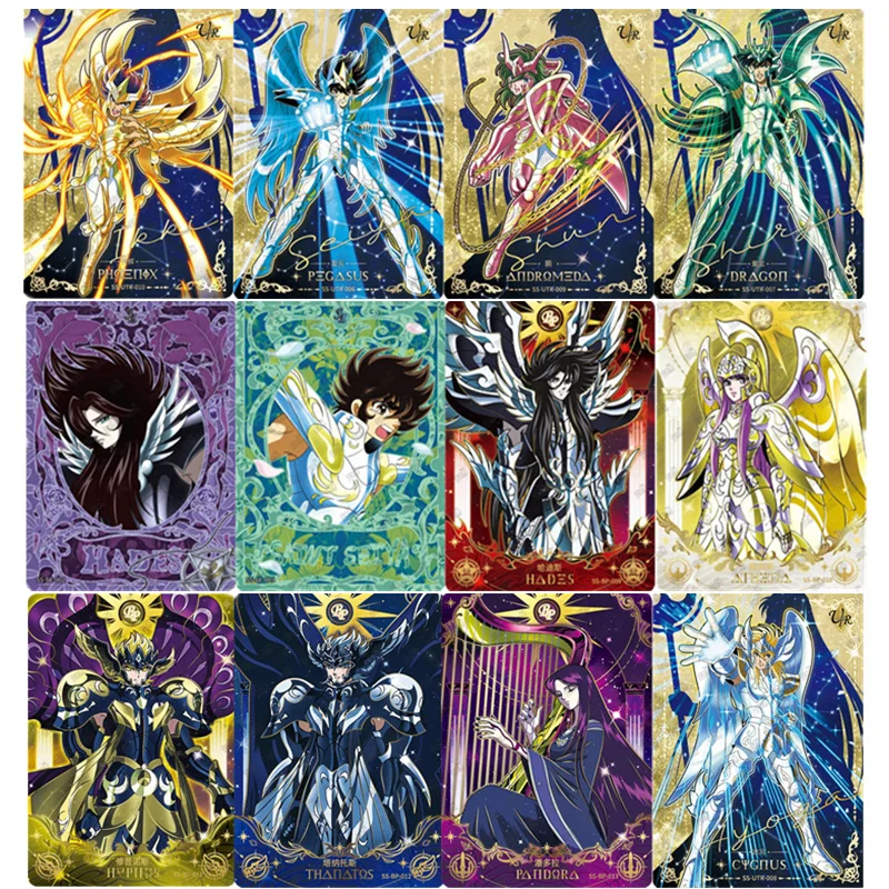 

KAYOU подлинная карта Saint Seiya Vol.2 полная серия MR BP UTR UR редкая коллекционная карта персонажей аниме Рождественский подарок детские игрушки