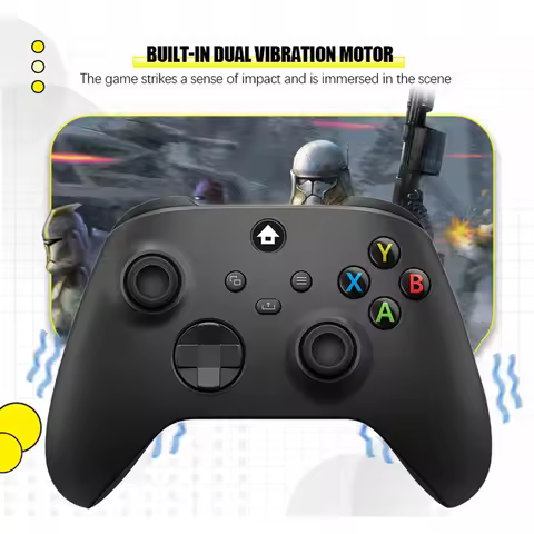 Hot 2.4G Wireless Game Controller For Xbox one Series X/S Console Joysticks With 2.4G Adapter Receiver For Windows PC Gamepad