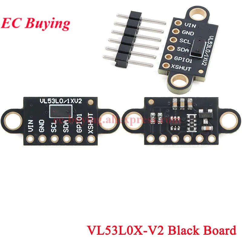 10 szt./1 szt. VL53L0X V2 Czujnik odległości laserowej Time-of-Flight (ToF) Breakout 940nm GY-VL53L0XV2 Moduł odległości laserowej I2C IIC GY-530 — zdjęcie produktu 5