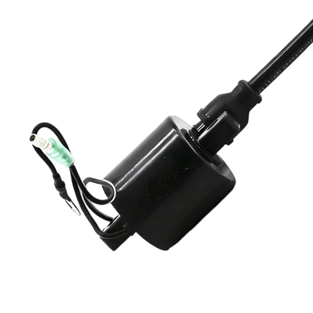Ignition Coil for 2-Stroke For Outboard Motor 6E0-85570-00 Compatible with 4/5/6 Marine Engines High Voltage Output Component