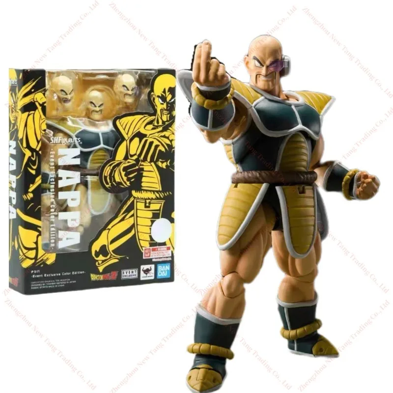 

Original Bandai S.H.Figuarts Nappa Dragon Ball Z Event Exclusive Color Edition In Stock Anime Collection Figures Model Toys