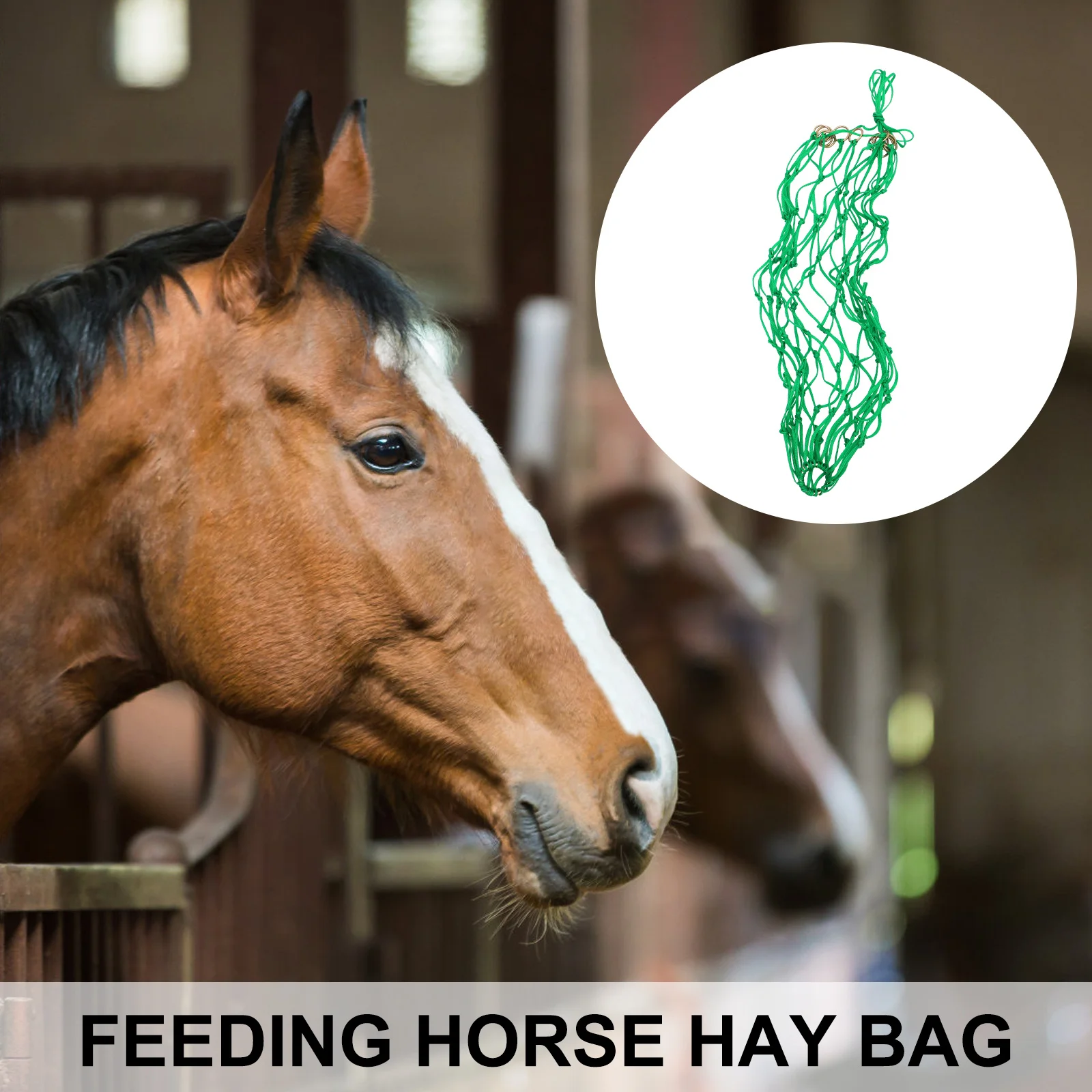 

1Pcs Trustworthy Horse Feed Bag Fine Workmanship Slow Consumption Aid Digestion Perfect for Farm Horses Horse Bag