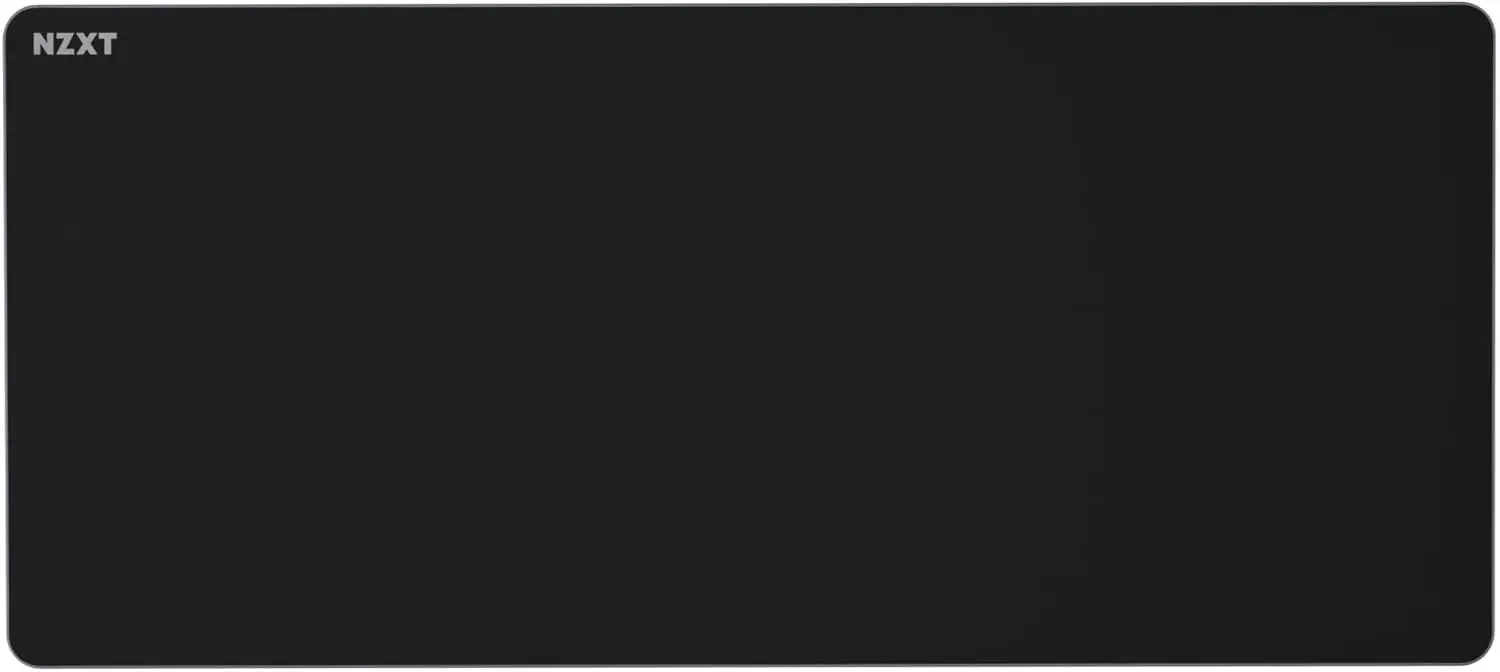 Premium XXL Gaming Mouse Pad with Ultra-Smooth Nano-Knit Surface for Speed and Control, Spill-Resistant Black