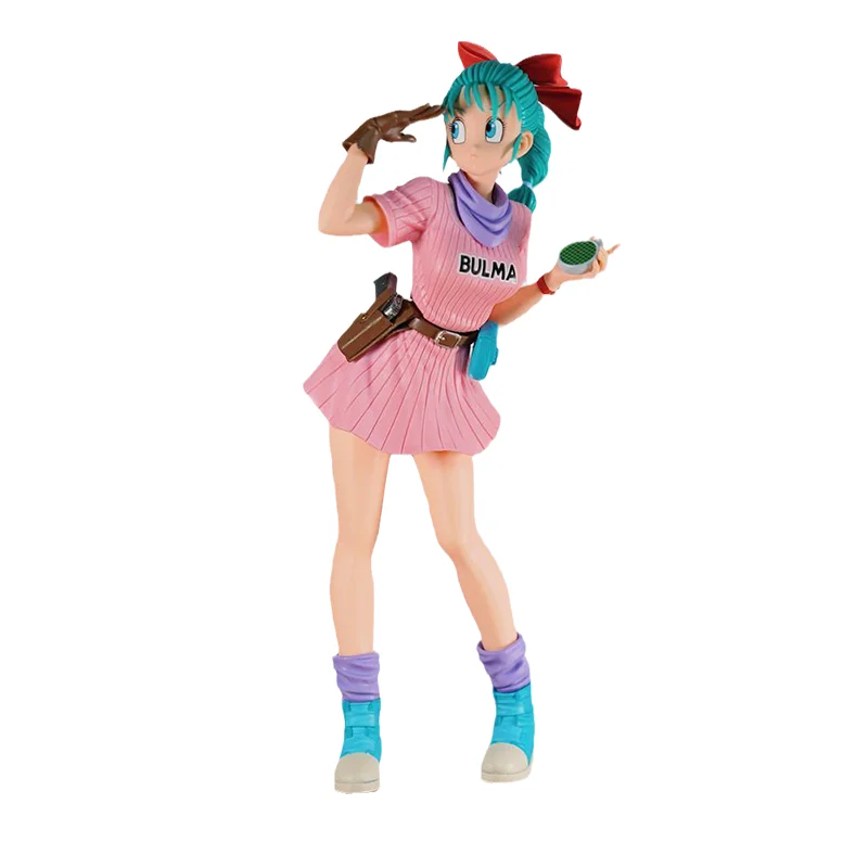 バンダイオリジナルドラゴンボールグリッターグラマーブルマ 3 アニメアクションフィギュアのおもちゃ子供のギフトグッズモデル装飾品