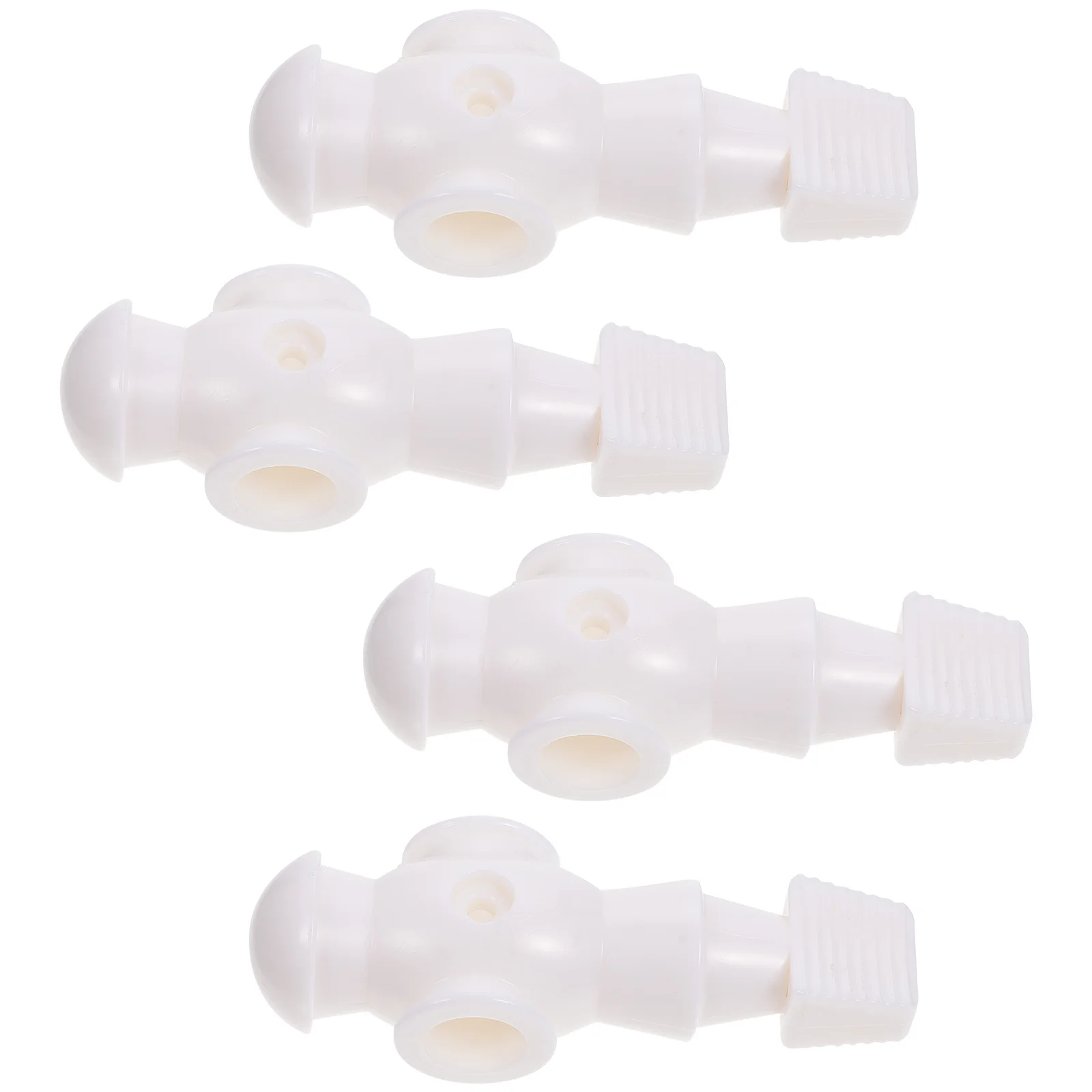 4 قطع من مشغلات كرة القدم من الراتنج لطاولة كرة القدم بديلة لشخصيات كرة القدم ملحقات متينة مقاومة للماء