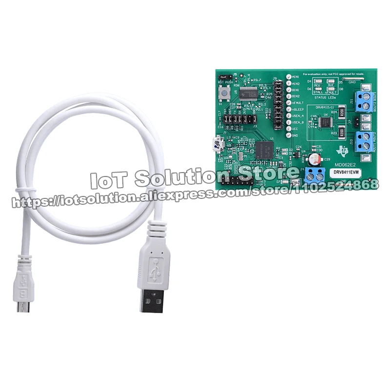 DRV8411EVM DRV8411 evaluation module dual H-bridge motor driver with current regulation