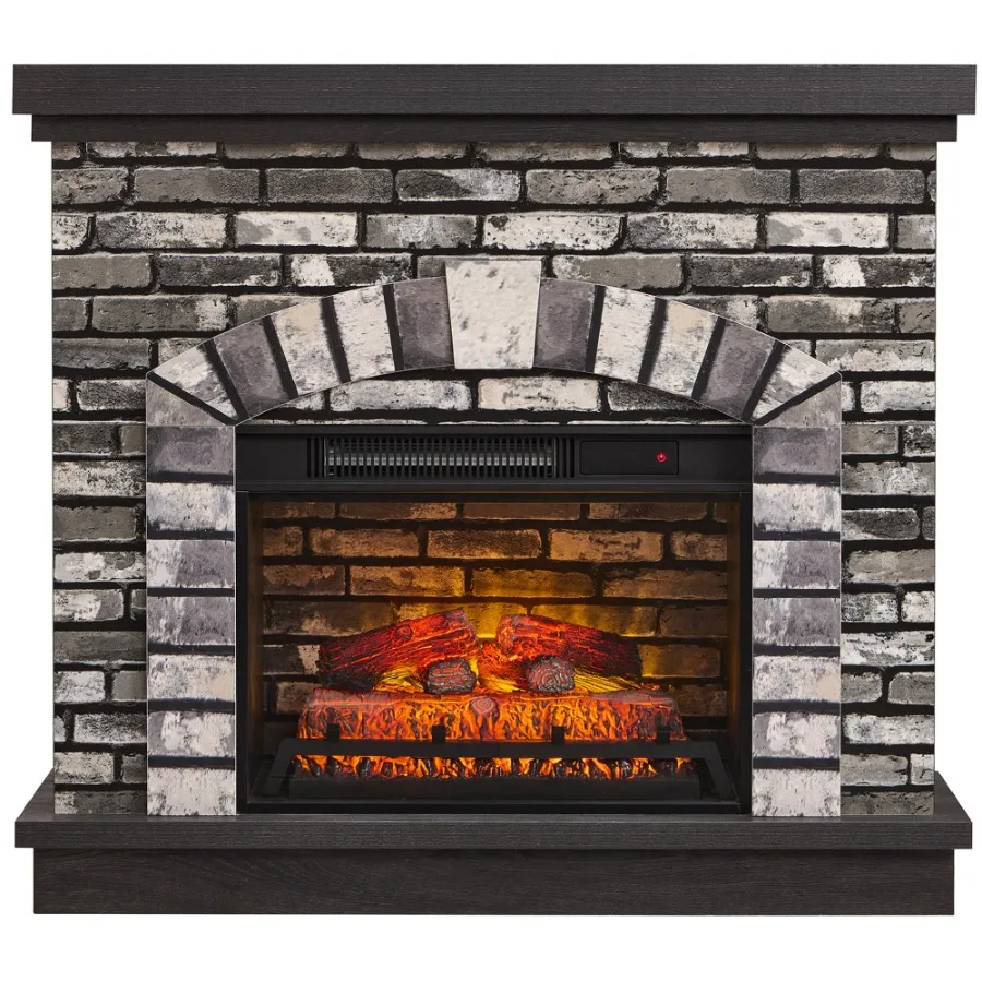 

Напольный электрический внутренний камин с каминкой, предназначенный для 42-телевизоров, подставки для телевизора, реалистичные эффекты пламени и эффективные hea