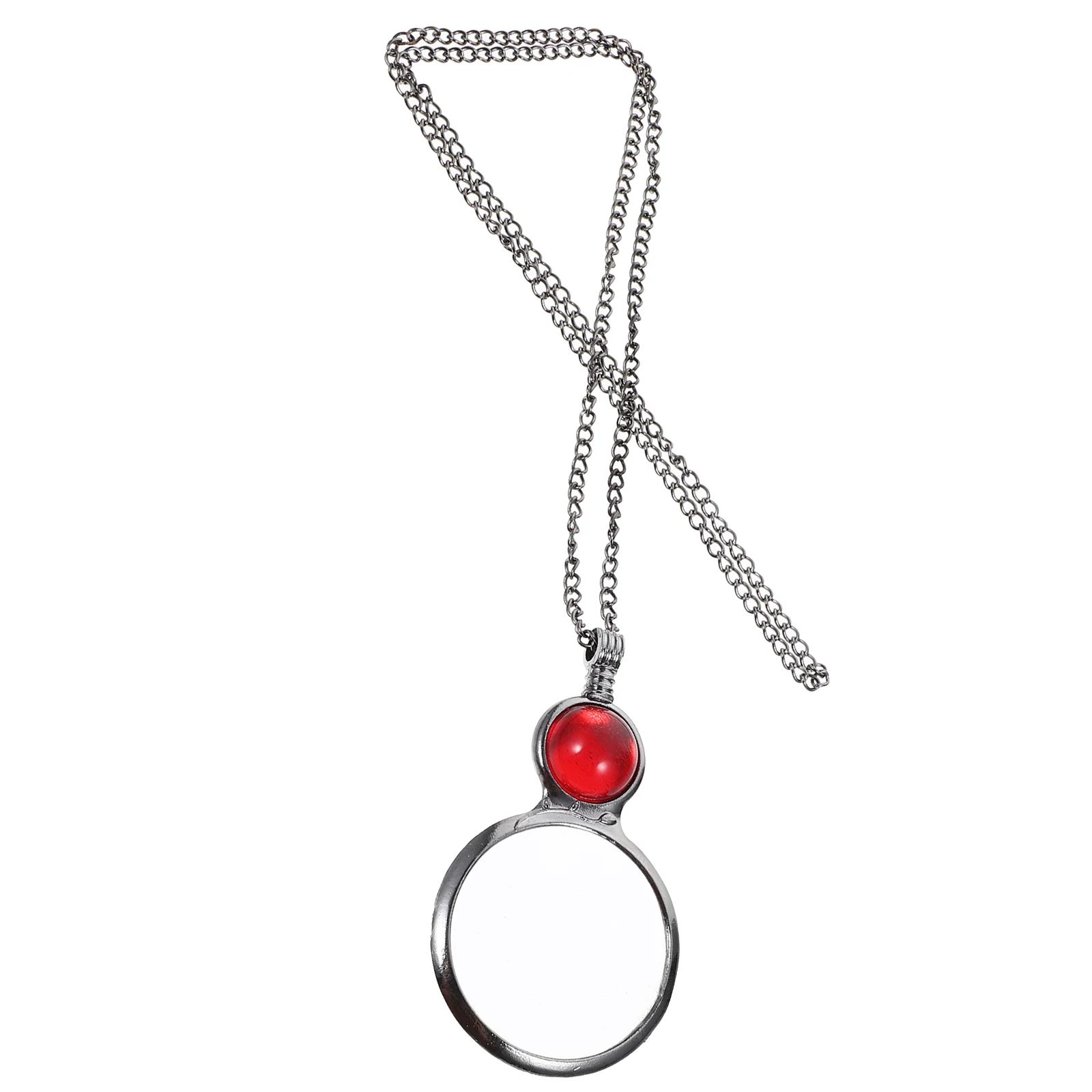 

Red For Decor Decor Seniors Gift Vintage For Clothes Delicate Necklace Gift Hanging Vintage Necklace Accessories