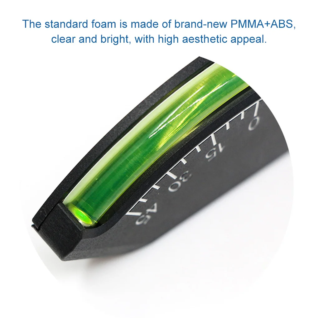 

2 шт. от -45 до +45 градусов инклинометр легко читаемый прочный уровнемер портативный морской клинометр для автомобиля или лодки