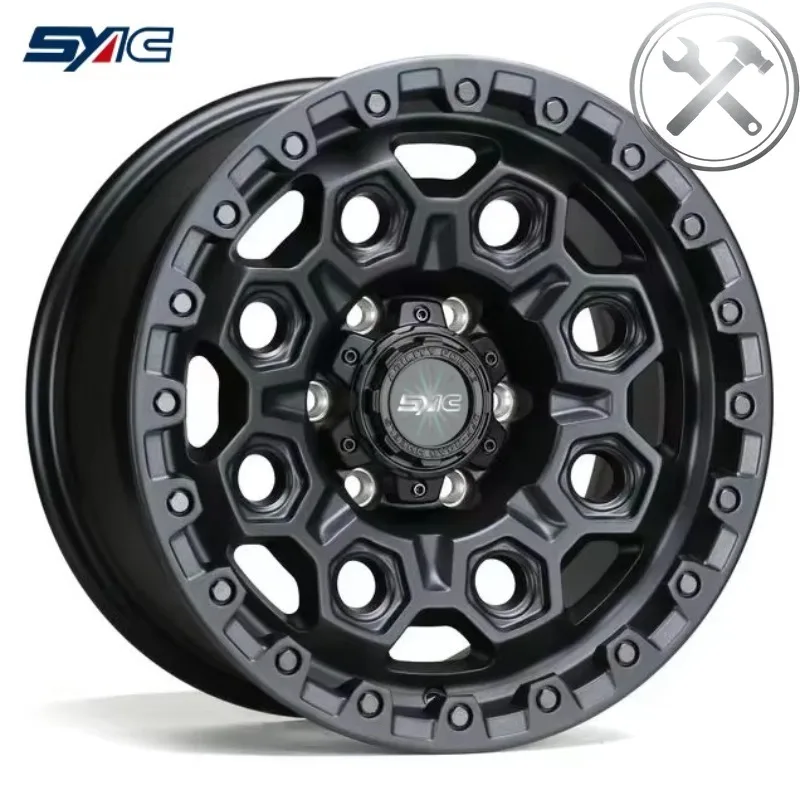 Factory Custom 18-22 Inch 6061-T6 Beadlock Forged Aluminum Alloy Wheel Rims Universal Passenger Car Offroad Wheels
