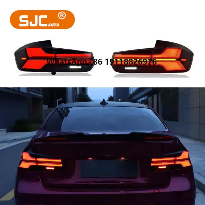 

SJC Car Accessories for 3 Series F30 M3 F80 2012-2018 Taillights New Upgrade G05 LCI Style Rear Lights Plug and Play