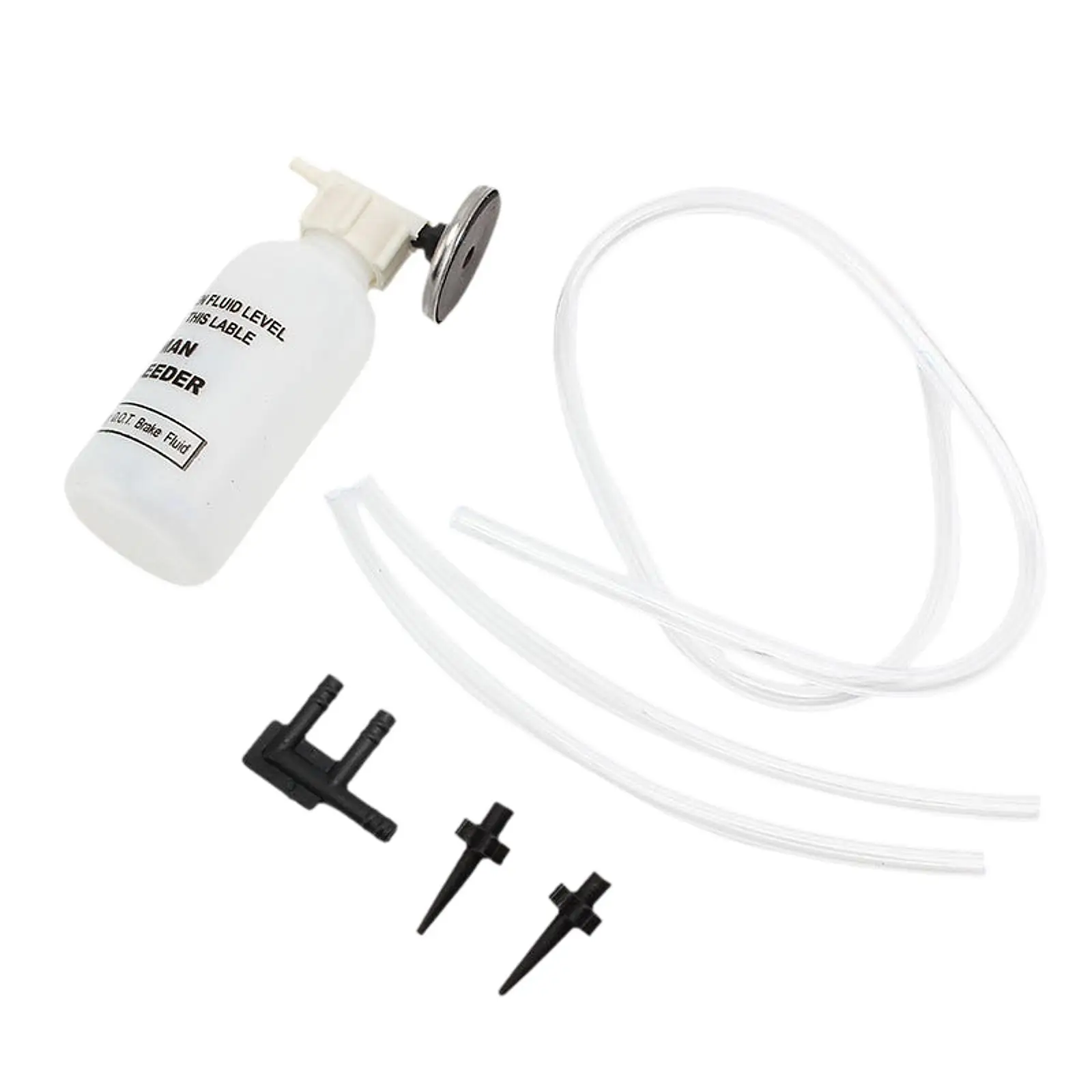 Brake Bleed Kit Fluid Bleeder Attachment Easy to Use Sturdy Grease Squirt Oil