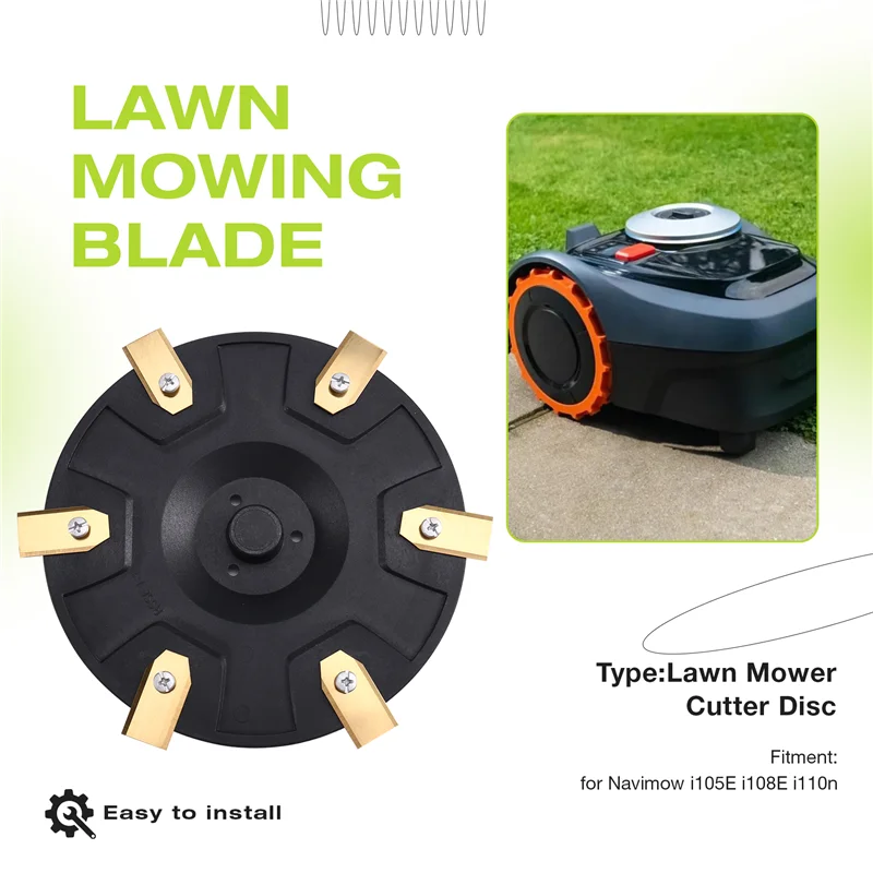 

ABNO-Lawn Mower Cutter Disc Mower Tuning Blade Disc Lawn Mower Cutter Disc For Segway