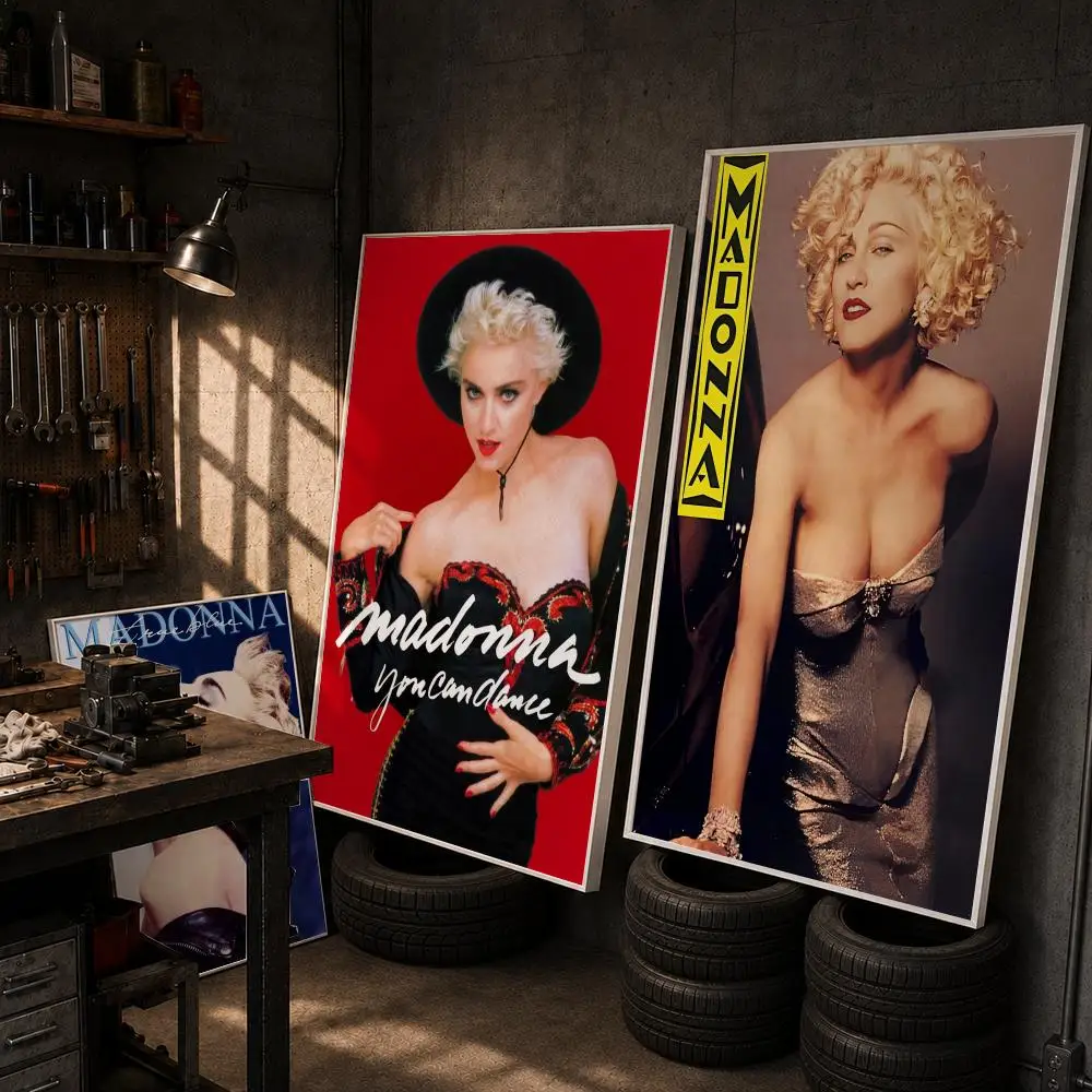 M-Madonna CONFESSIONS II Poster HD Room Decor Home Decoration Interior Wall Art Printing Waterproof Garage Party BedRoom Gift