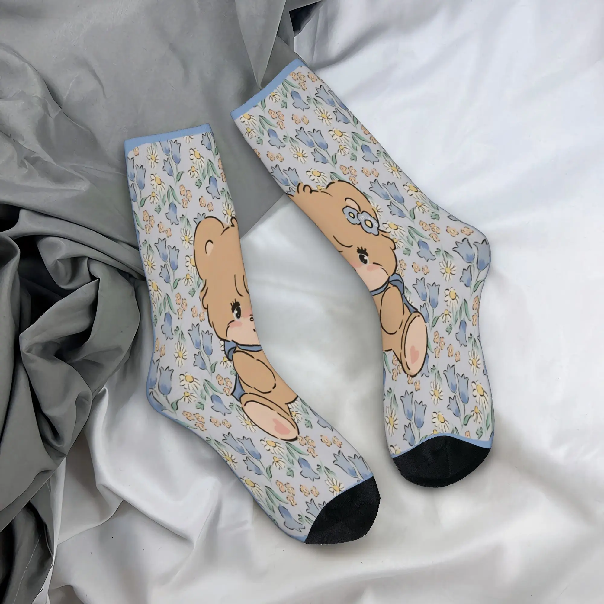 Cozy  Men Women Socks pink cartoon Mikko Mousse  Merch Cute  Graphic Socks All Season