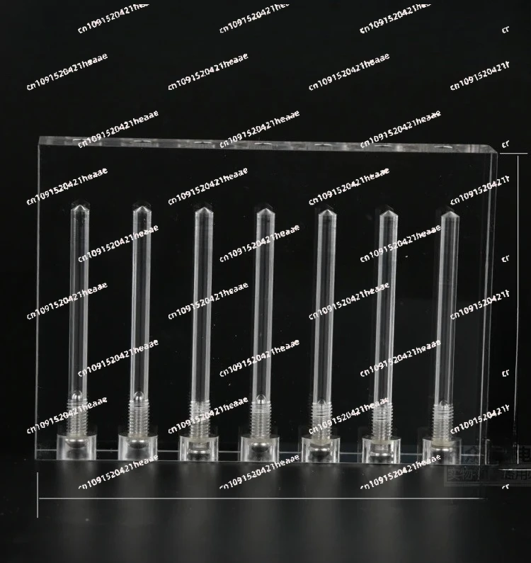 

Suitable for Automobile Oil Quality Comparator Can Flip Acrylic Glass Demo Stand Oil Viscosity Test Tool Comparator